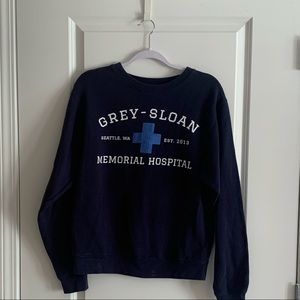 Grey’s Anatomy navy crewneck